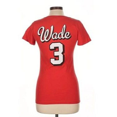 NBA Dwayne Wade-Miami Heat Women's V-Neck T-Shirt