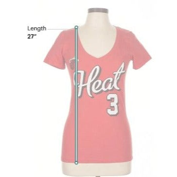 NBA Dwayne Wade-Miami Heat Women's V-Neck T-Shirt