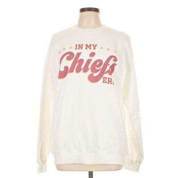 "In My Chiefs Era" Women's Crewneck Sweatshirt