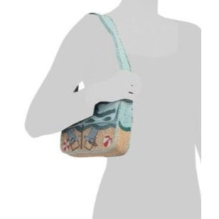 Beach-Themed Beaded Shoulder Bag By Sol And Mer