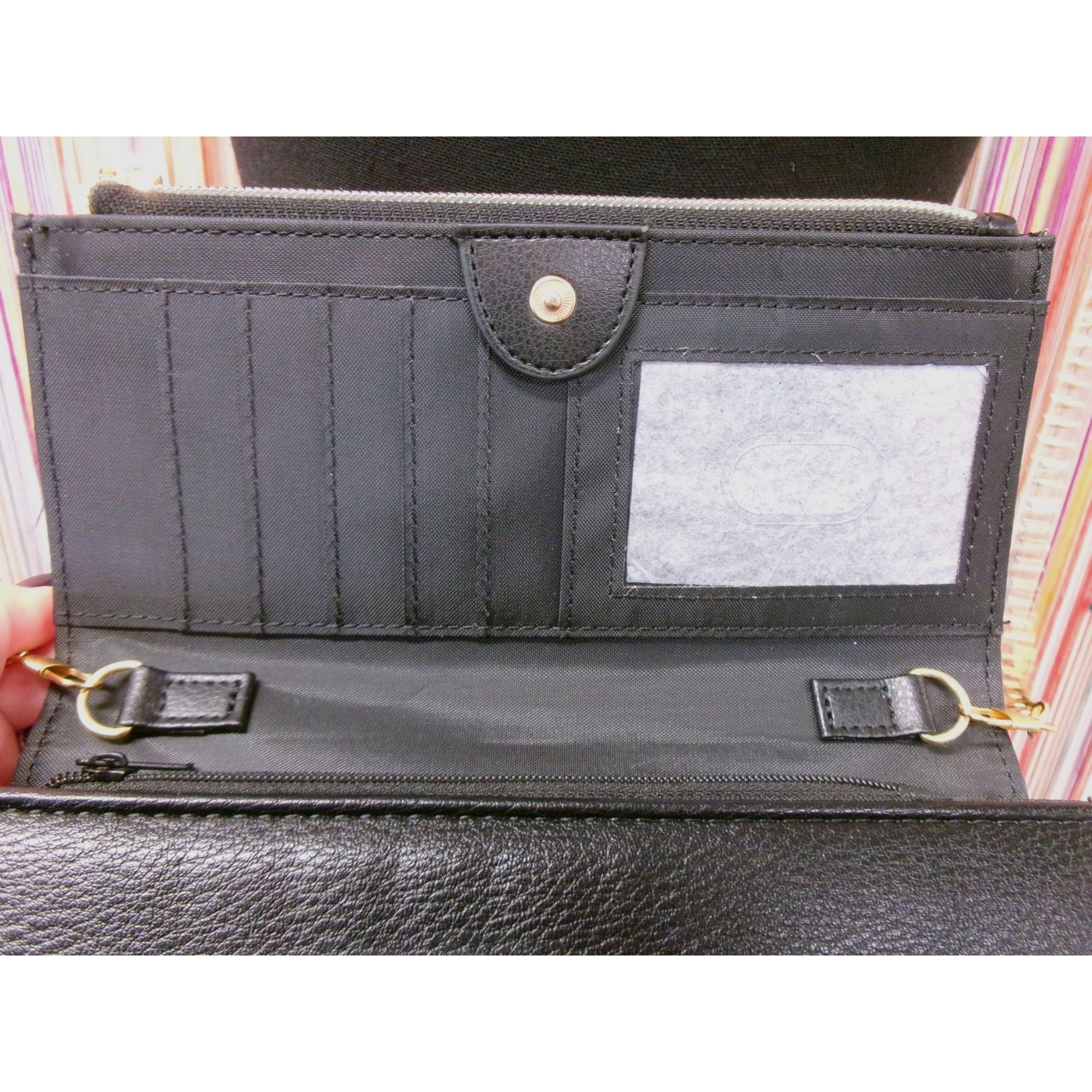 Harry Potter Marauders Map Black "Mischief Managed" Crossbody Bag