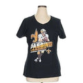Drew Brees New Orleans Saints Women's V-Neck T-Shirt By Fanatics