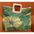 NEW Tropical Print Woven Small Tote by Natasha