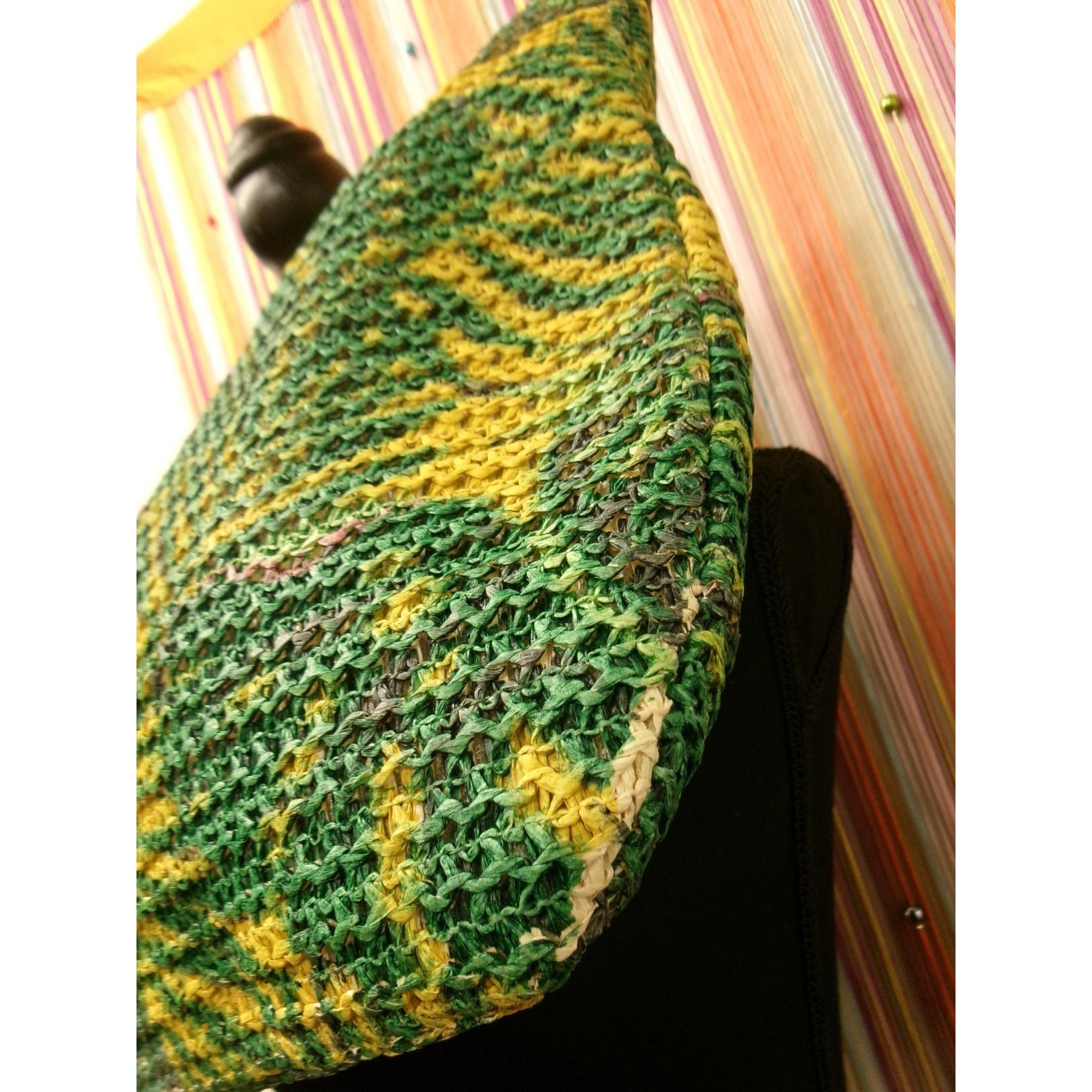 NEW Tropical Print Woven Small Tote by Natasha