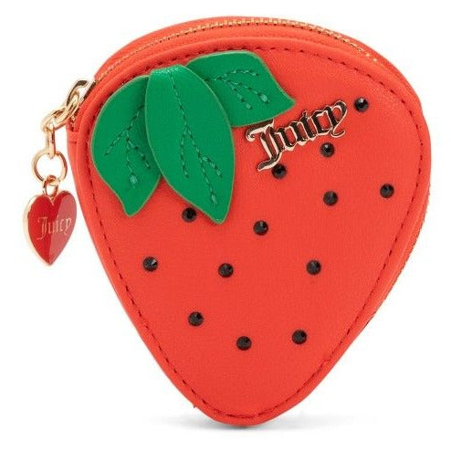 NWT Juicy Couture Strawberry Coin Pouch