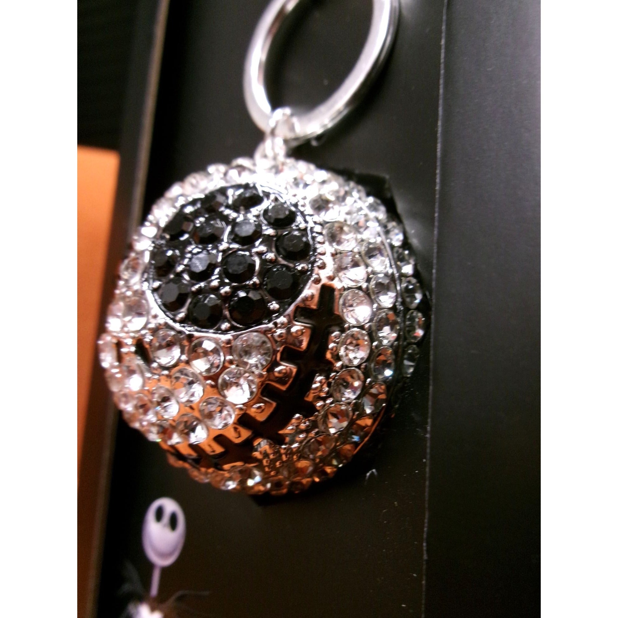 Jack Skellington Rhinestone Bag Charm - Nightmare Before Christmas
