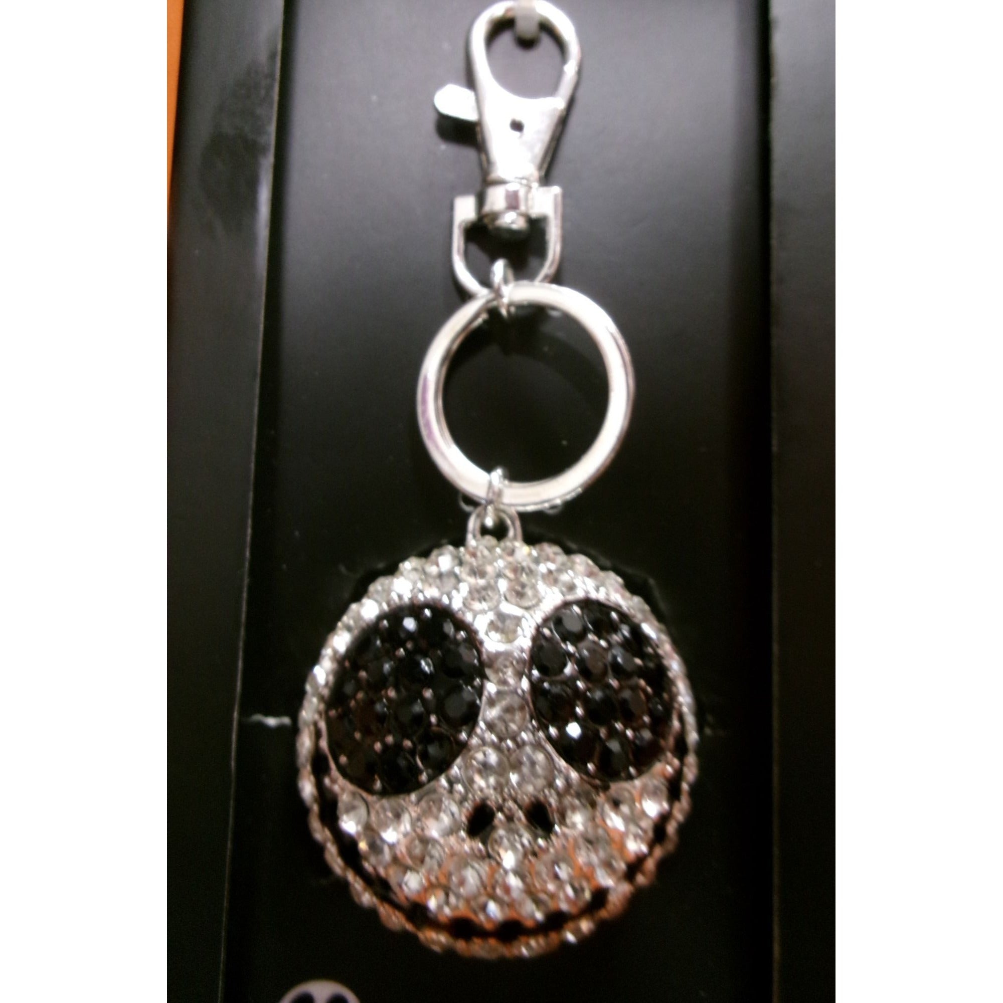 Jack Skellington Rhinestone Bag Charm - Nightmare Before Christmas