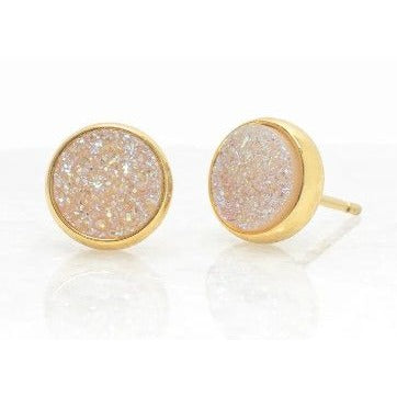 Brittany Stud Earrings 14K Gold Plated Earrings